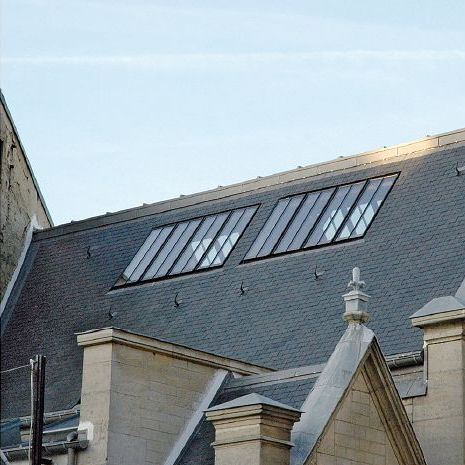 Metalldachfenster - PATRIMOINE - cast-pmr - kippbar / mit Doppelverglasung / mit Wärmedämmung