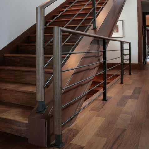 Metallgeländer - ORIZZONTE 1001-3 - BATTIG DESIGN - Kabel / für den Innenraum / für Treppen