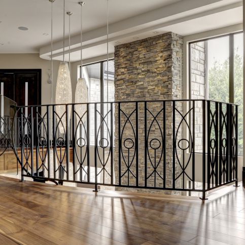 Schmiedeeisen-Geländer - PESCI 1400 - BATTIG DESIGN - Stangen / für den