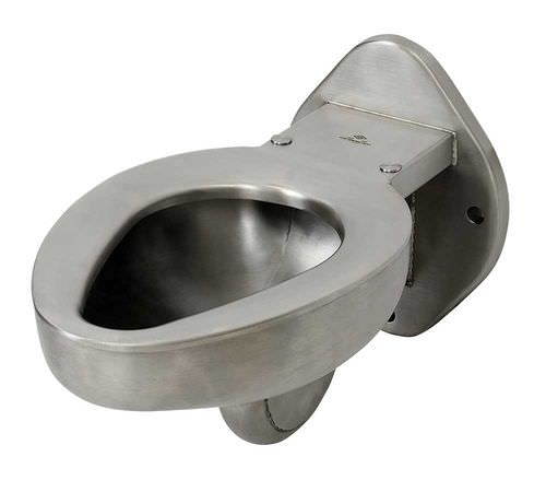Wandhängendes WC - DURA-WARE® : R2100 - Acorn - Edelstahl / für öffentliche Sanitäreinrichtungen / mit eingebauter Spülung