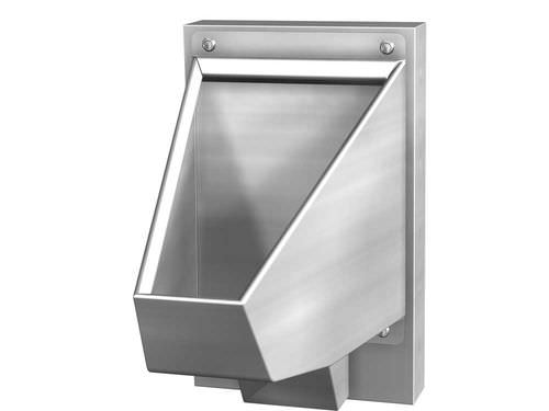 Edelstahl-Urinal - REPLACE-WARE : 3349 - Acorn - wandmontiert