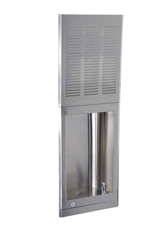 Trinkbrunnen mit elektronischer Bedienung - AI81408B - Acorn - Einbau / für den Innenraum / Stahl