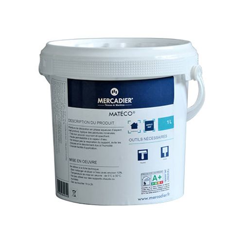 Dekorfarbe - MATECO® - Mercadier - Innenbereich / für Wand / für Beton
