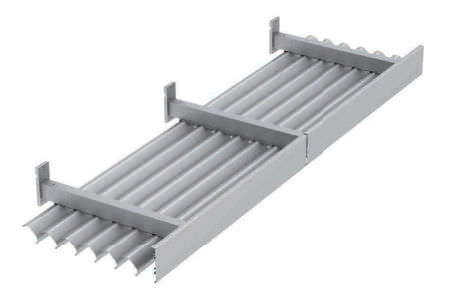 Aluminium-Sonnenschutzlamelle - CALERO C-H - Tunal Demconstruct - für Fassaden / horizontal