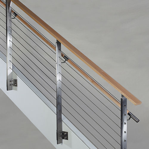 Edelstahlgeländer - KOTO™ - HDI Railing Systems - Kabel / für den Innenraum / für Außenbereich