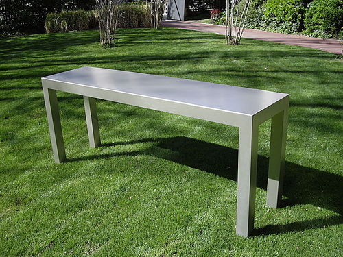 Moderner Konsolentisch - CONSOLE 4 - GONZALO DE SALAS - Metall / rechteckig / für Privatgebrauch