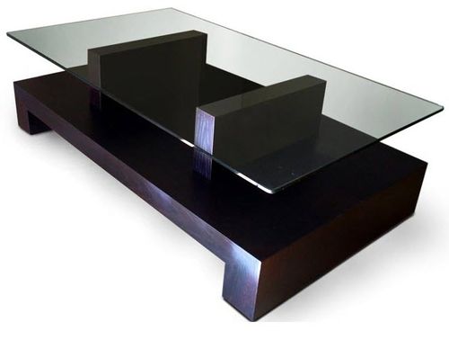Moderner Couchtisch - ATRIA - GONZALO DE SALAS - Glas / rechteckig / für Privatgebrauch