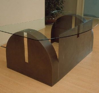 Glas-Empfangstheke - ADHOC - GONZALO DE SALAS