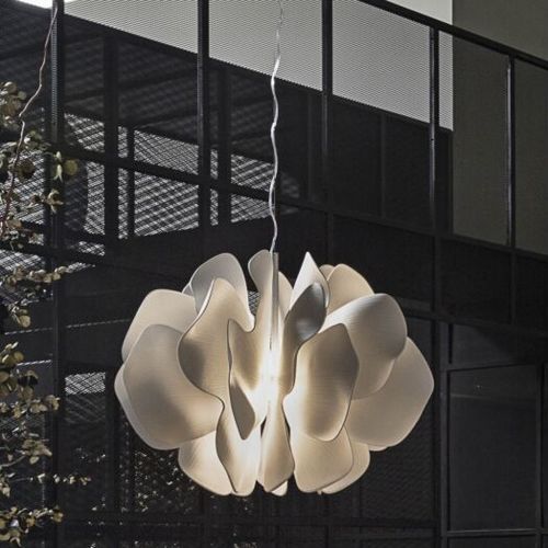 Hängelampe - Nightbloom  - Lladró - Porzellan / originelles Design / Akku