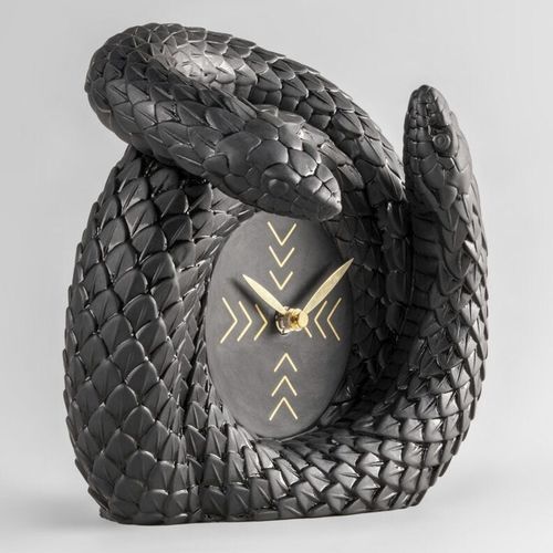 Moderne Uhr - Snakes  - Lladró - Tisch / Analog / Porzellan