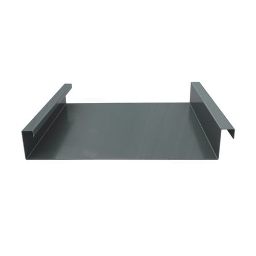Flachdachplatte - POWERSEAM ™ - FABRAL - Aluminium / Metalloptik / Stehfalz