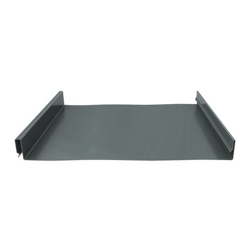 Flachdachplatte - THIN SEAM - FABRAL - Stahl / Aluminium / Metalloptik