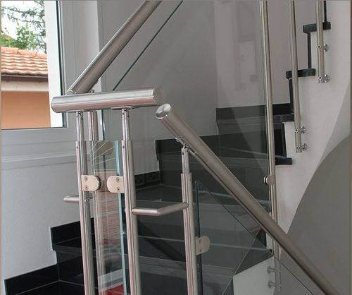Glasgeländer - KELLER TREPPENBAU AG - Platten / für den Innenraum / für Treppen