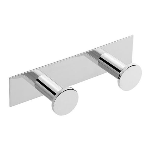 Moderner Garderobenhaken - ARCHITECT : 2050122 - COSMIC - Messing / Edelstahl / doppelt