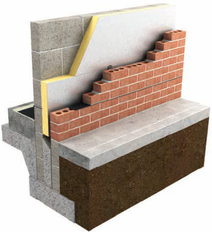 Thermo-akustische Isolierung - XO/CW - Xtratherm - expandiertes Polyurethan (PUR) / Platten / für Wärmedämmverbundsysteme (WDVS)