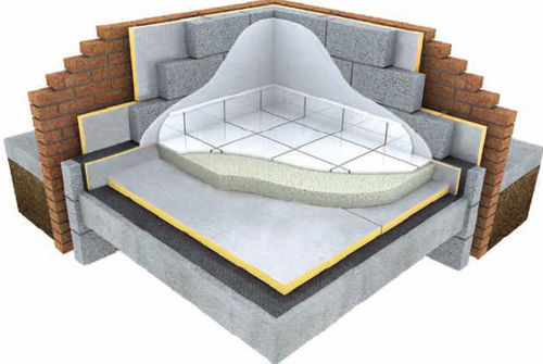Thermoisolierung - XO/UF - Xtratherm - Polyisocyanurat PIR / steife Platten / für Boden