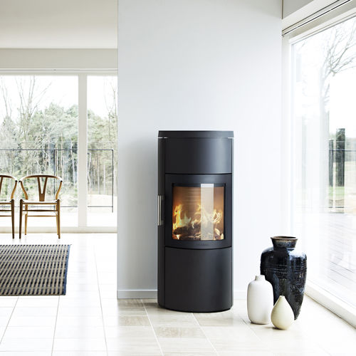 Holz-Kaminofen - 3520 - HWAM Intelligent Heat AS - 0 - 5 kW / modern / Metall