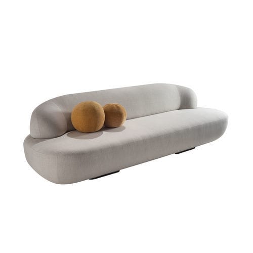 Modernes Sofa - LUA 110 - Adriana Hoyos - Stoff / mit abnehmbarem Kissen / ohne Armlehnen