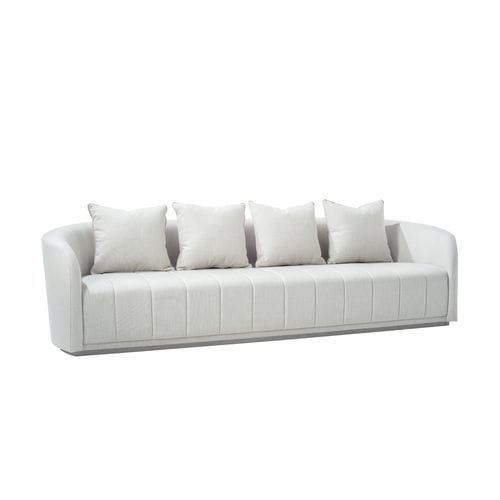 Modernes Sofa - GEM 120 - Adriana Hoyos - Stoff / mit Armlehnen / mit abnehmbarem Kissen