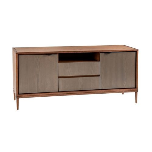 Modernes Sideboard - RUMBA 300 - Adriana Hoyos - Holz / mit Regal / mit Schubladen