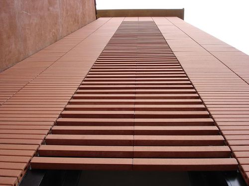 Terrakotta-Sonnenschutzlamelle - TERRASHADE - Palagio | Architetture in terracotta - für Fassaden