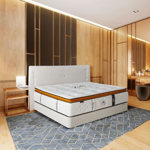 Doppelbett-Matratze - WESTMINSTER - André Renault - Schaumstoff / Taschenfederkern / 160x200 cm