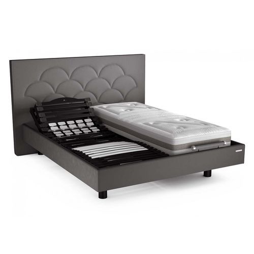 Doppelbett-Lattenrost - DUOFLEX - André Renault - Latten / elektrisch / gepolstert