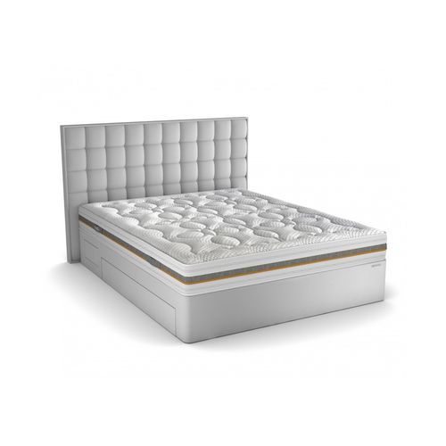 Doppelbett-Matratze - LETICIA - André Renault - Latex / 160x200 cm / weiß