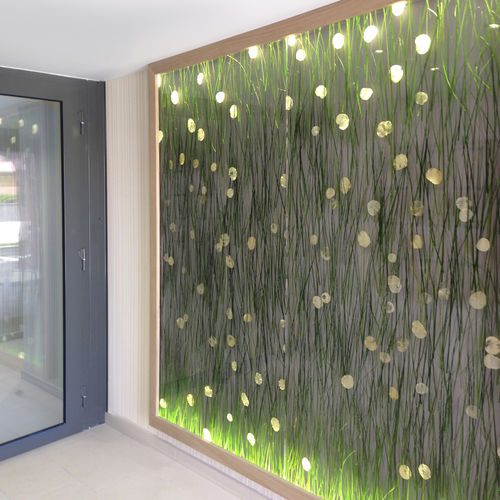 Verkleidungs-Dekorplatte - HERBES ZEN - E016 - DACRYL® - Möbel / wandmontiert / für Innenausbau
