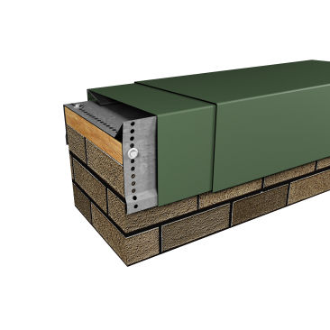 Edelstahl-Befestigungssystem - PAC-TITE GOLD COPING - PAC-CLAD Petersen Aluminum - Aluminium / für Abdeckung / Außen