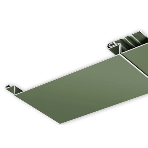 Paneel-Fassadenverkleidung - FLUSH/REVEAL SOFFIT - PAC-CLAD Petersen Aluminum - Blech / glatt