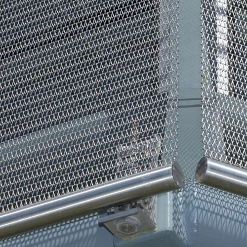 Metall-Befestigungssystem - ECLIPSE - Cambridge Architectural Mesh - für Fassadenverkleidung / Innenbereich / Außen