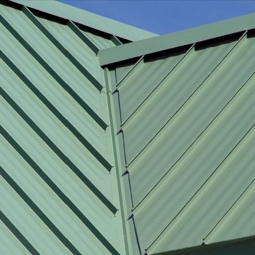 Dach / galvanisiertem Stahl - TITAN® CB-2000 - Custom-Bilt Metals - Stahlblech / Stehfalz