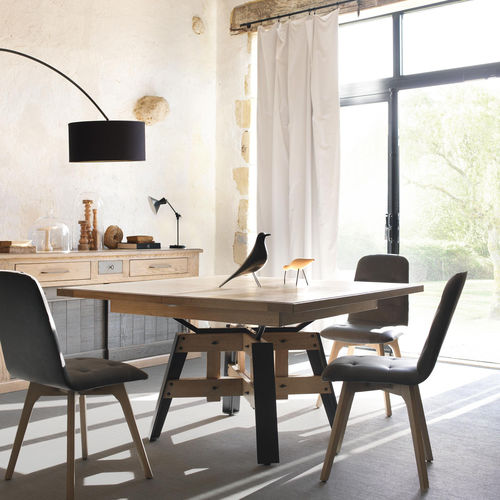 Moderner Tisch - FACTORY - Artcopi - Holz / rechteckig / quadratisch