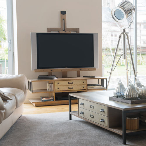 Klassisches Fernsehmöbel - MANUFACTURE PETIT MEUBLE - Artcopi - mit Halterung für DVD-Player / Holz