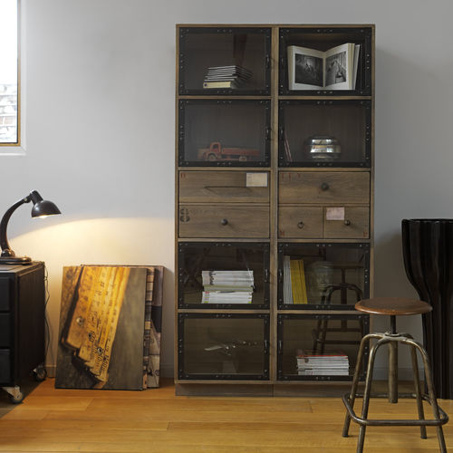 Modul-Bücherregal - Artcopi - klassisch / Holz