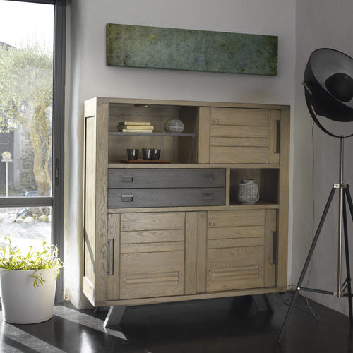 Hohes Sideboard - ARTISANE - Artcopi - modern / Holz