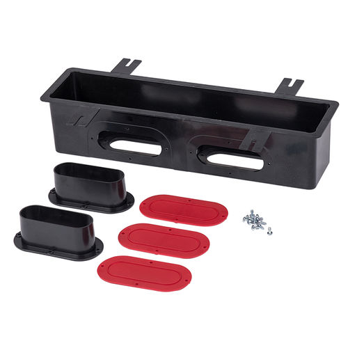Wandmontierter Luftdiffusor - EVWS5 - Pluggit - eingebaut / linear / Schlitz