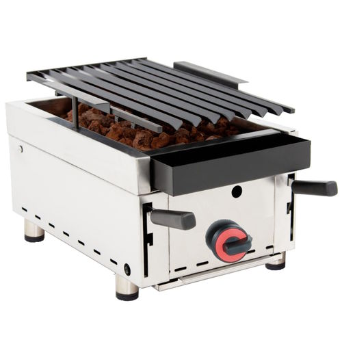 Gas-Gartengrill - 4471F053 - Mas Baga - für professionellen Einsatz / freistehend / Edelstahl