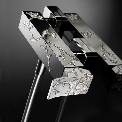 Einhebelmischer für Dusche - 61 015  - Griferías Maier - Aufsatz / Metall / Swarovski®-Kristall