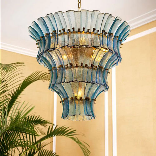 Moderner Kronleuchter - TOSCANO - EICHHOLTZ - geblasenes Glas / 10 Glühbirnen / für Gewerbegebrauch