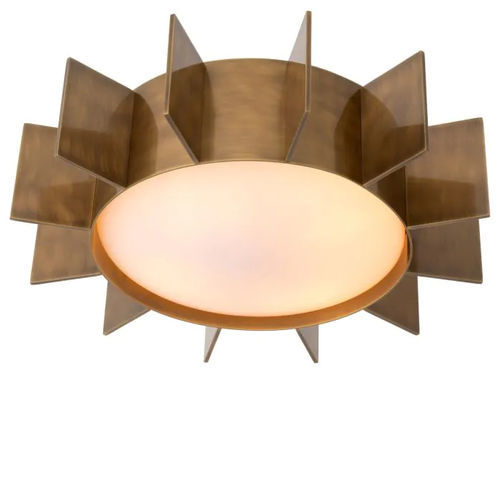 Moderne Deckenleuchte - MARIO - EICHHOLTZ - Glas / Messing / LED