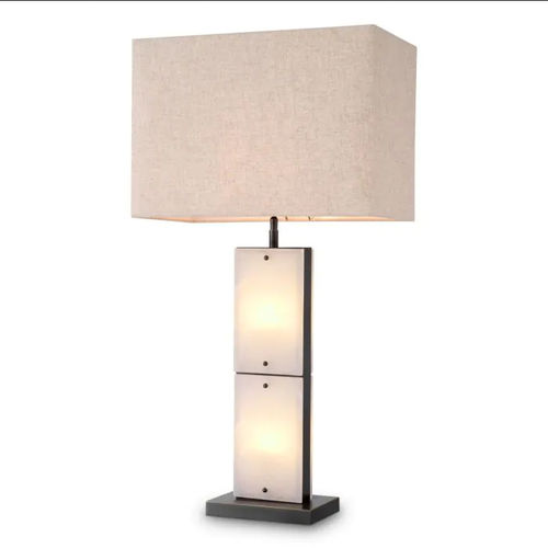 Tischlampe - ORTIZ - EICHHOLTZ - Bronze / Alabaster / modern