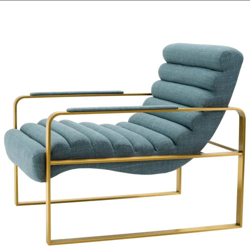 Moderner Sessel - OLSEN - EICHHOLTZ - Polyester / Metall / Polster