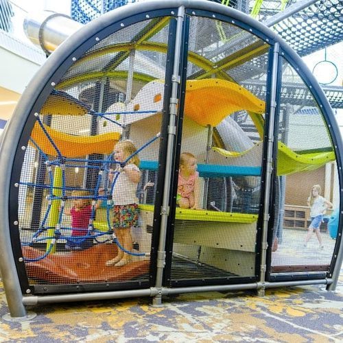 Spielplatzgerät für öffentliche Einrichtungen - CONTAINED – SMALL - Soft Play LLC - Kunststoff