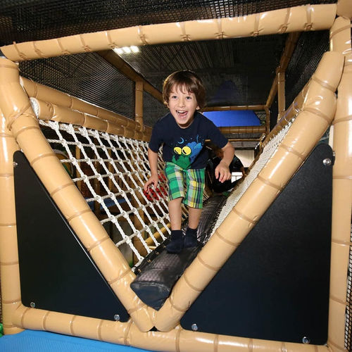 Brücke für Spielplätze / Holz - WALK   - Soft Play LLC - Kordel