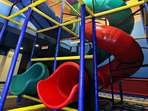 Drehende Rutsche - COMBO SPIRAL  - Soft Play LLC - Mehrfach / rohrförmig