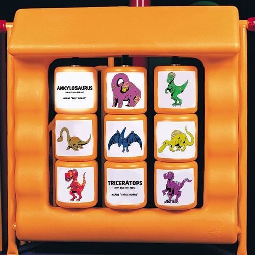 Spielpaneel zum Nachdenken - DINOSAUR MATCH  - Soft Play LLC