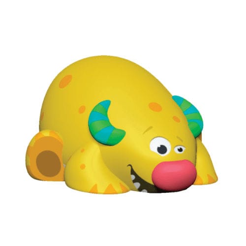 Schaumstoffskulptur - WALLY   - Soft Play LLC - freistehend / für Spielplätze / gelb