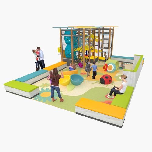 Trimm-Dich-Pfad / Parkour - GARDEN DISCOVERY  - Soft Play LLC - für Spielplätze / Plattform / Tunnel